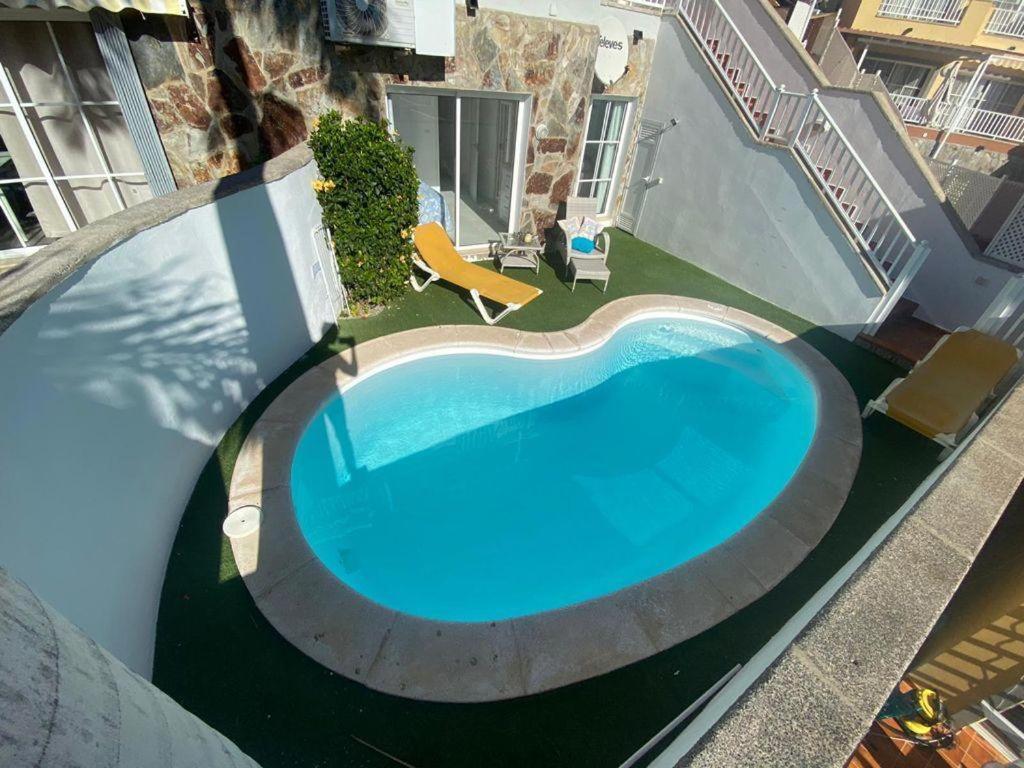شقة Mogán  في Apartamento Con Piscina المظهر الخارجي الصورة